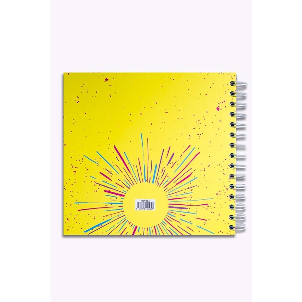 Prestij Neon Sarı Zamansız Ajanda