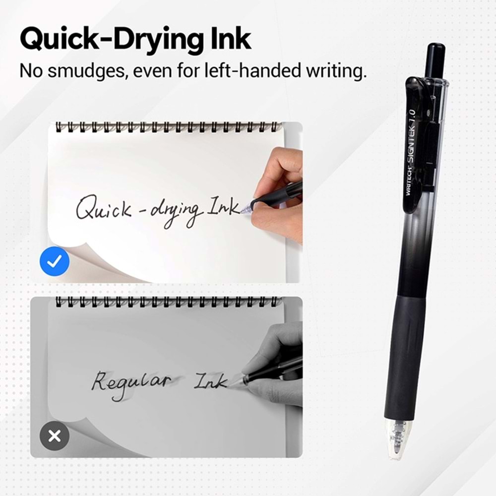 Writech Signtek Mavi Jel İmza Kalemi 1,0 mm