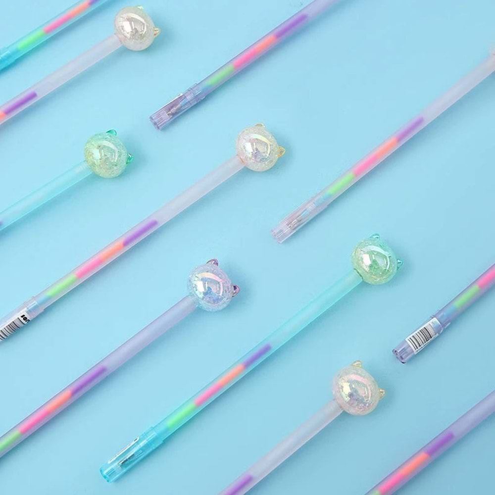 Gıpta Cat Rainbow Jel Kalem K4262