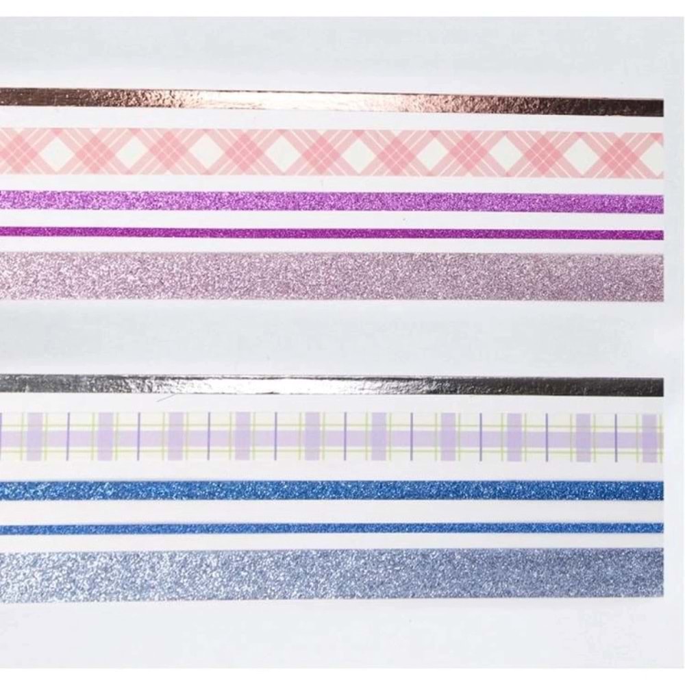 Gıpta Renkli Bant Mix 5 Li Set 2 m. K8918