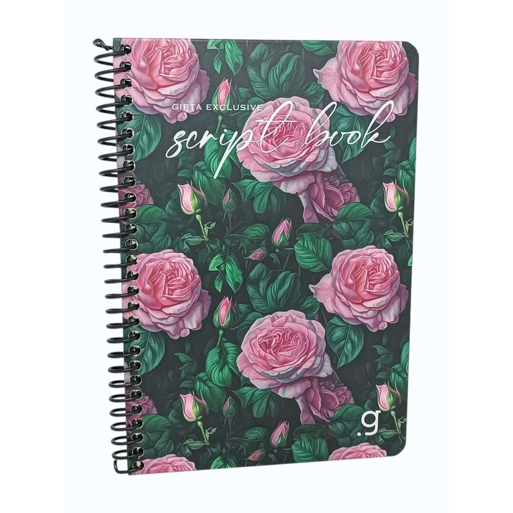 Gıpta Script Book Sprl. Sert Kpk. Defter 17x24 80 Yp. Kareli