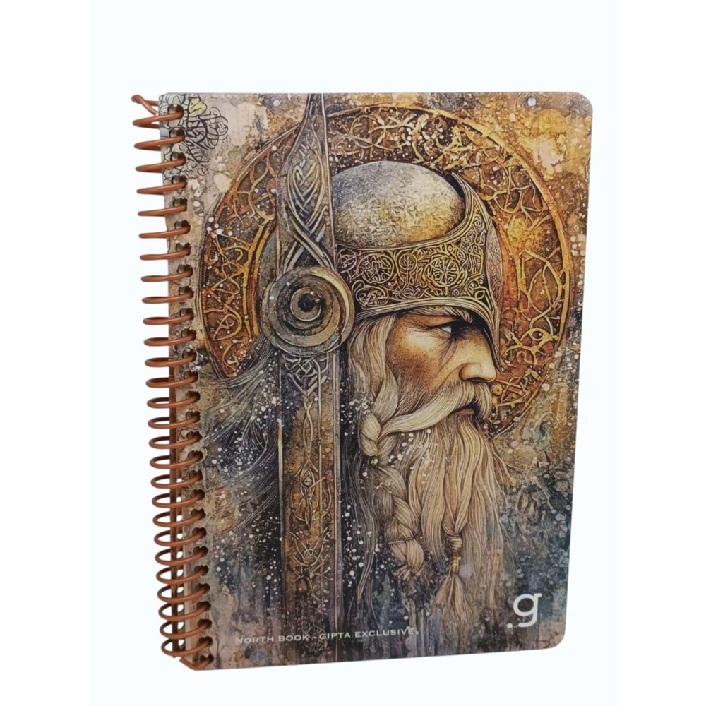 Gıpta North Sprl. Sert Kpk. Defter 17x24 80 Yp. Kareli