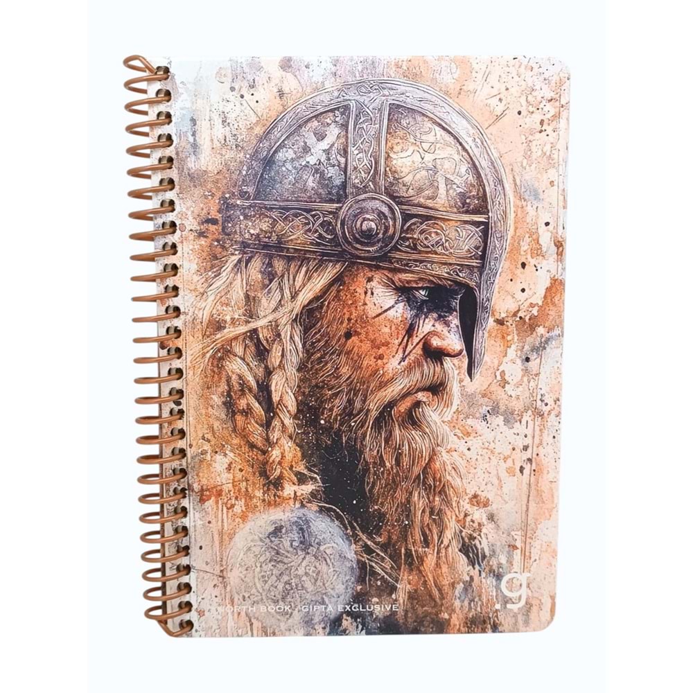 Gıpta North Sprl. Sert Kpk. Defter 17x24 80 Yp. Kareli