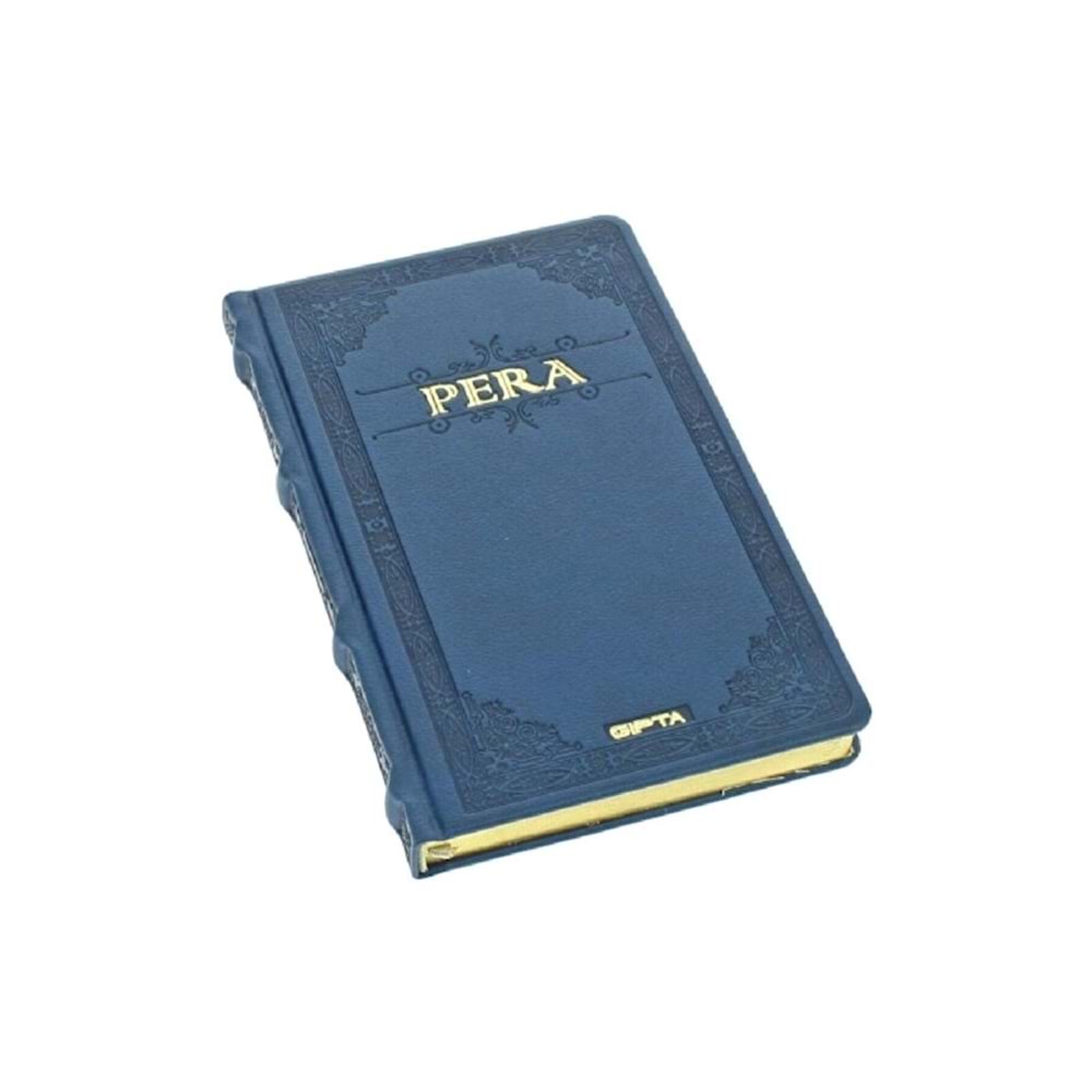 Gıpta Pera İp Dik. Deri Kp. 17x24 cm 160 Yp. Çizgisiz Defter