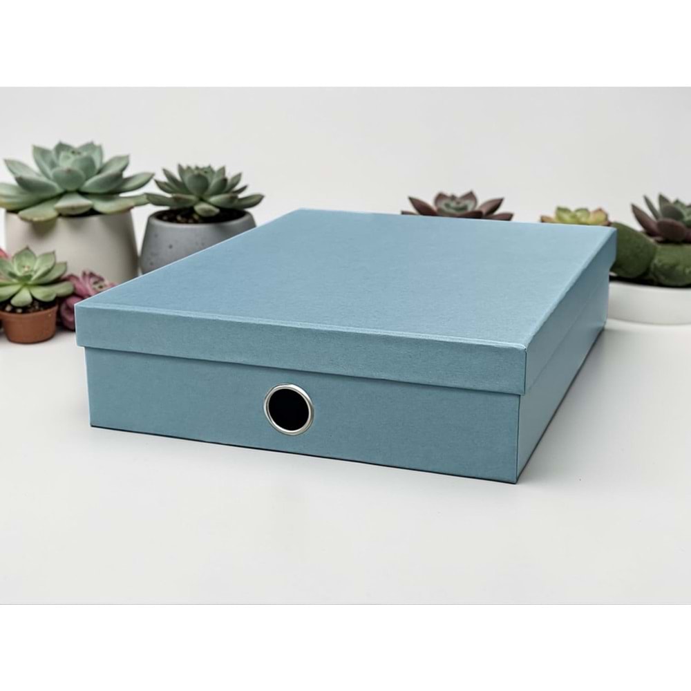 Gıpta Pearl Light Blue Dosya Kutusu ORG1793