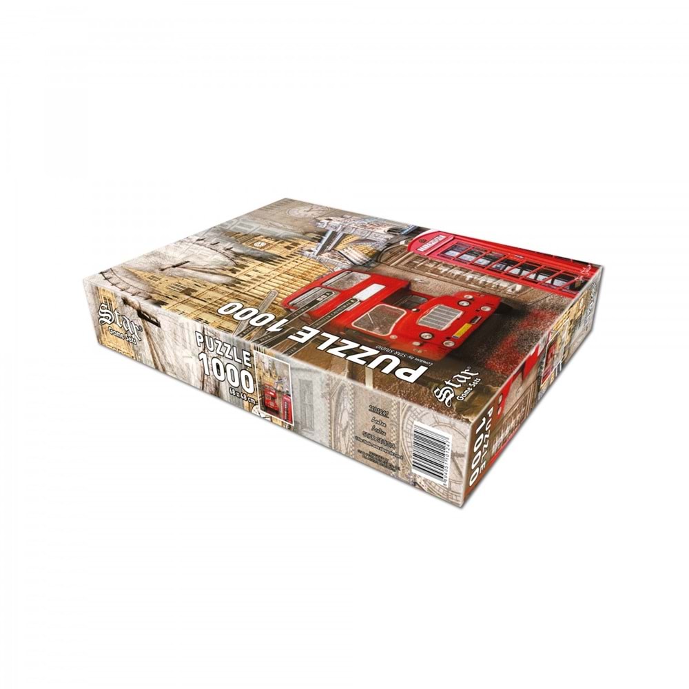Star Oyun 1000 Parça Londra Puzzle