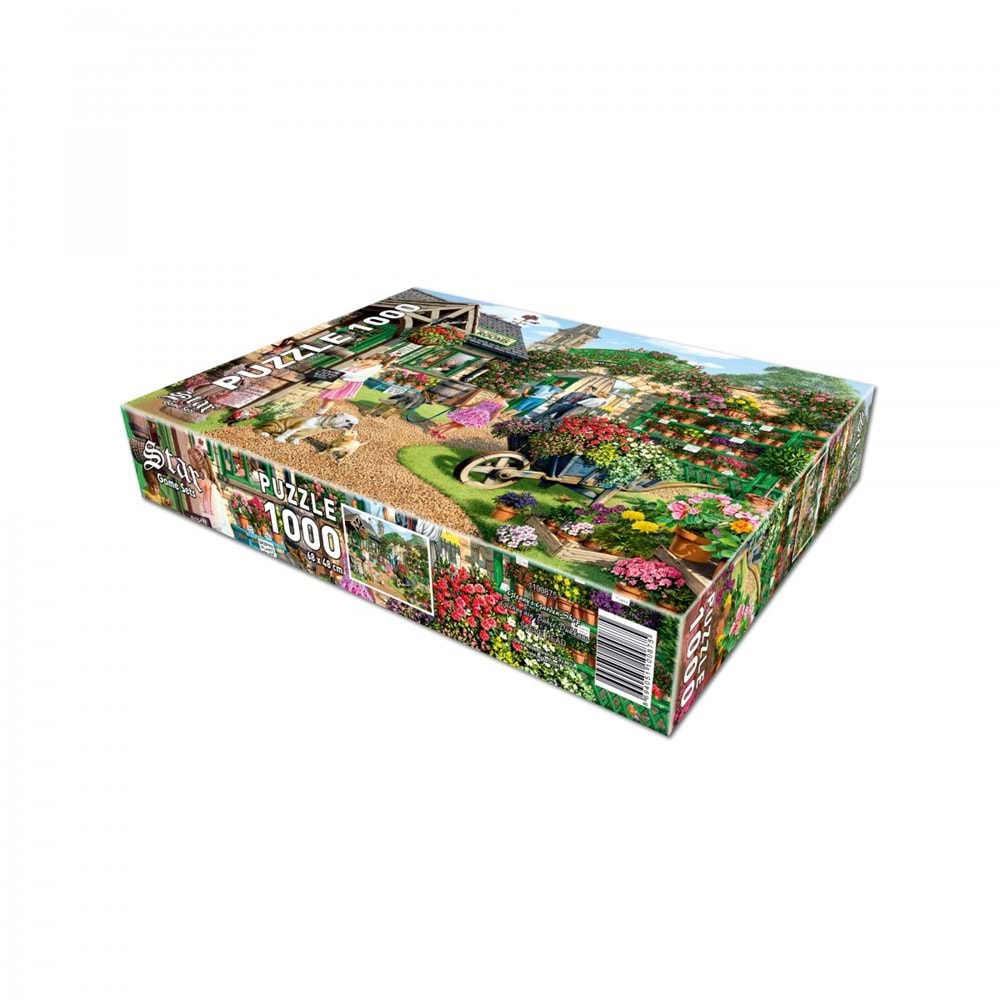 Star Oyun 1000 Parça Glenny nin Bahçe Dükkanı Puzzle