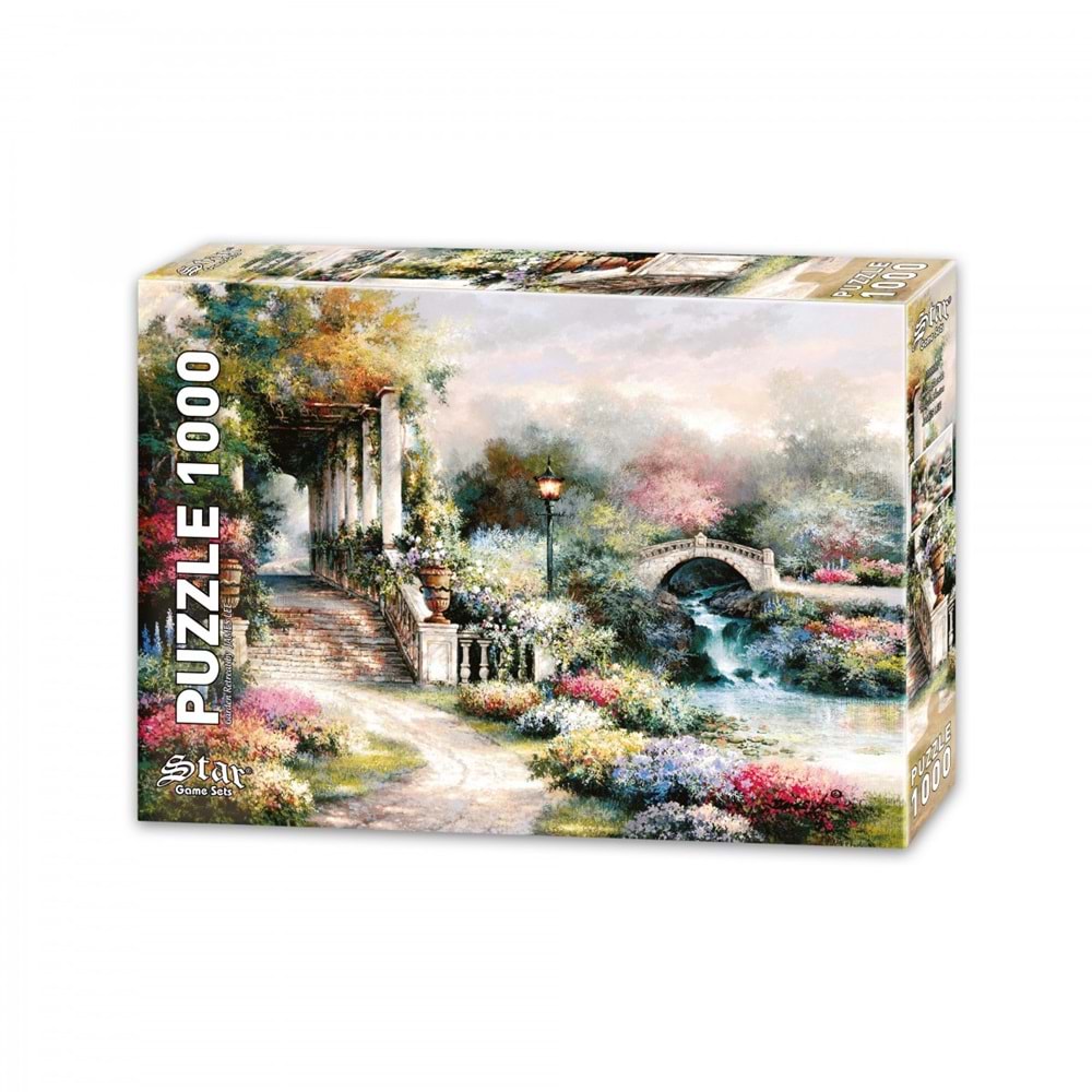 Star Oyun 1000 Parça Bahçede İnziva Puzzle
