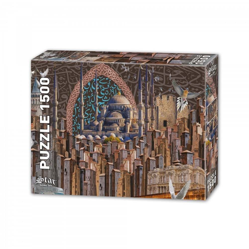 Star Oyun 1500 Parça Adanmış İstanbul Puzzle