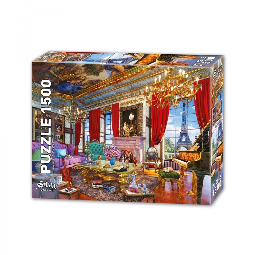 Star Oyun 1500 Parça Pariste Bir Konak Puzzle