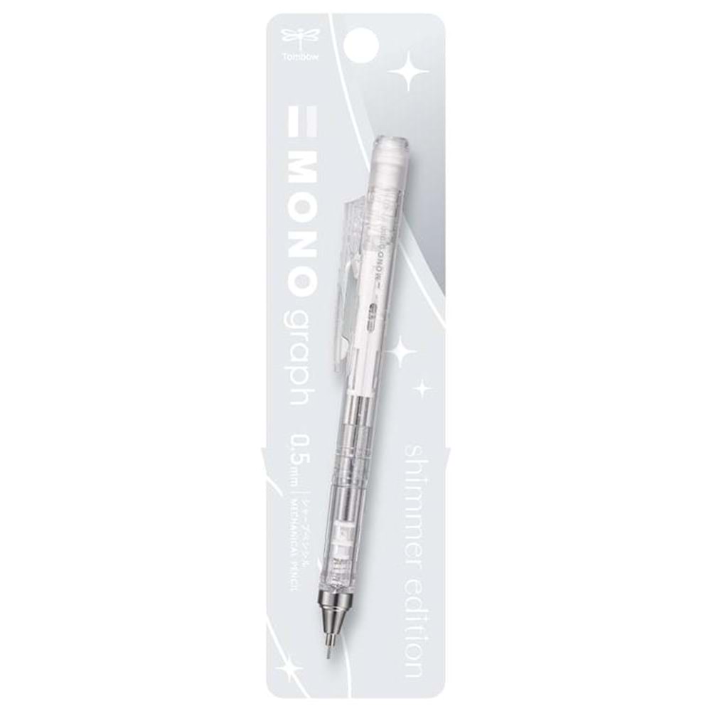 Tombow MONO Graph Shimmer Mekanik Kurşun Kalem 0,5 mm Buz