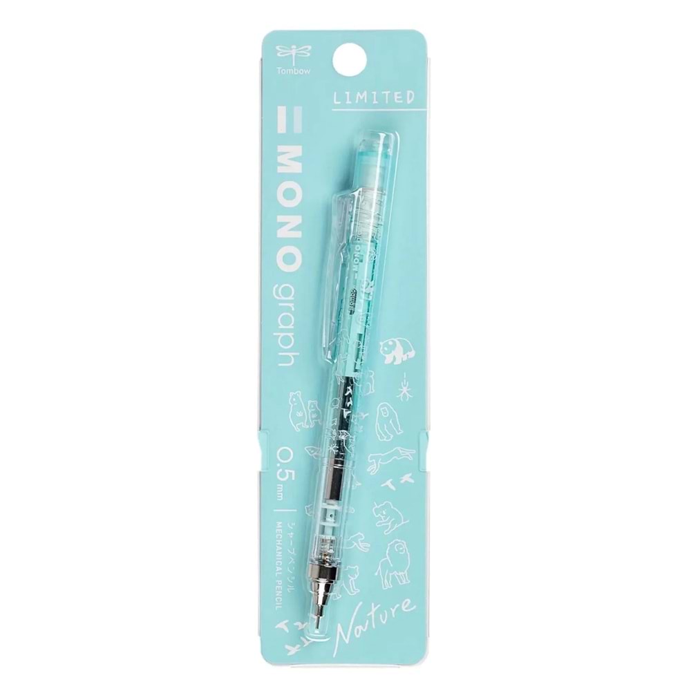 Tombow MONO Graph Nature Mekanik Kurşun Kalem 0,5 mm Animal