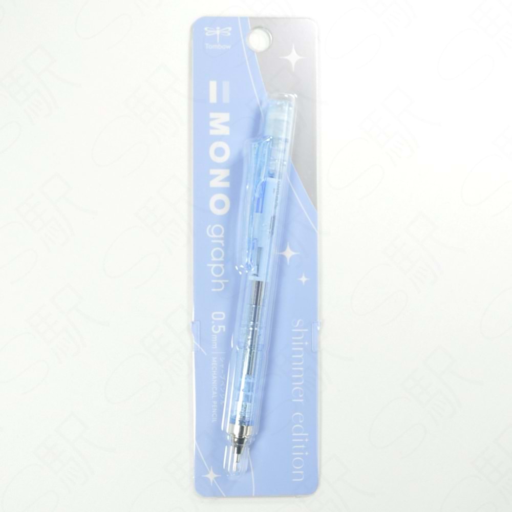 Tombow MONO Graph Shimmer Mekanik Kurşun Kalem 0,5 mm Buz Mavisi