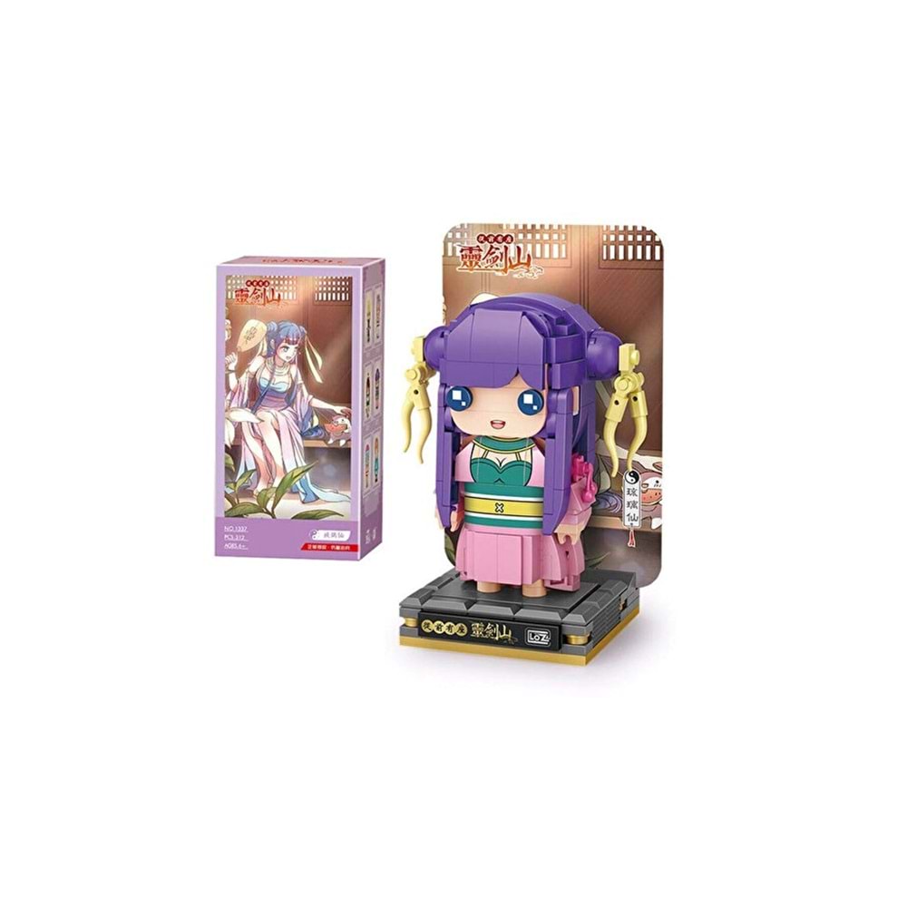 Anime Figür Blok Oyuncak 1337 (312 Parça)