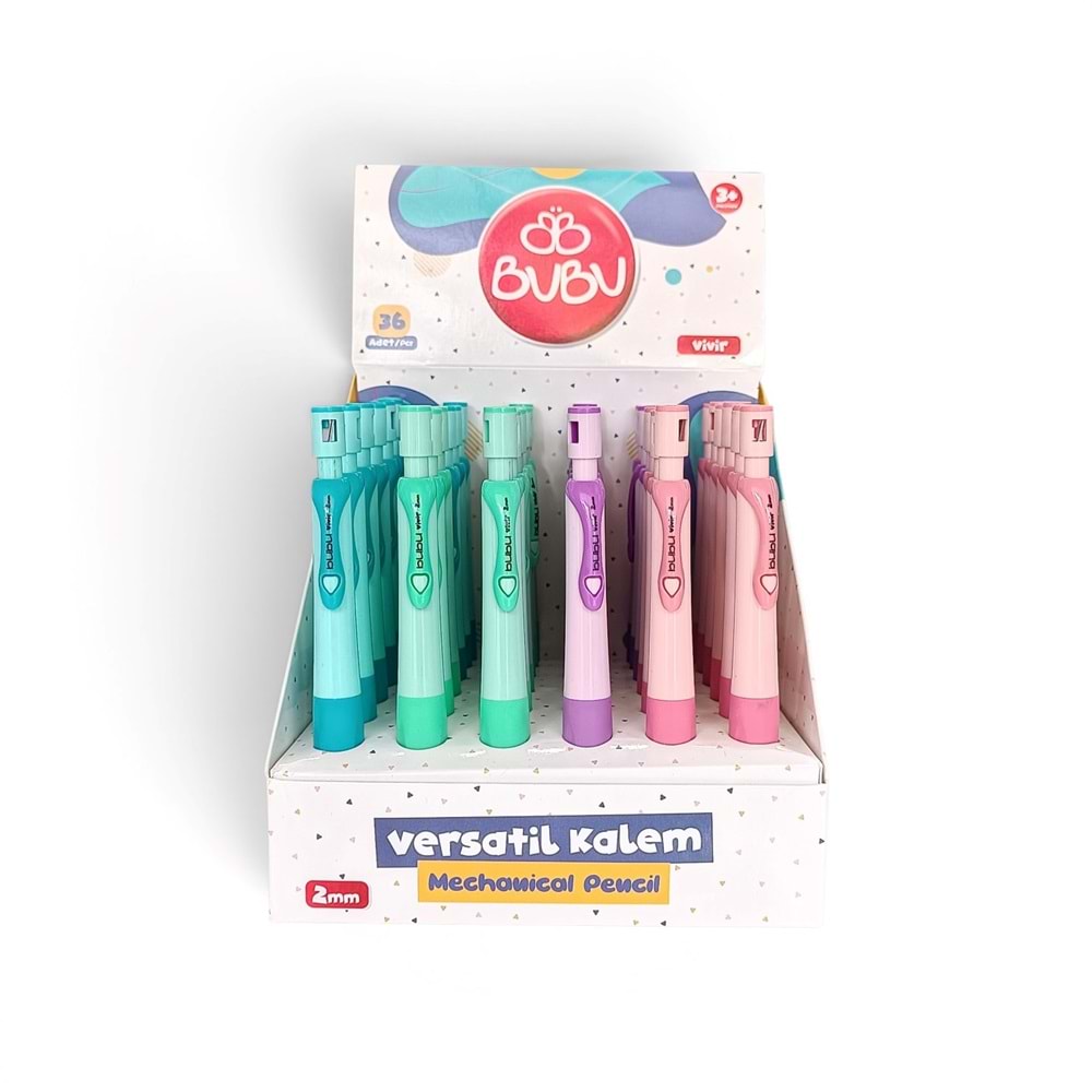 Bu-Bu Üçgen Gövde Versatil Kalem 2.0 mm