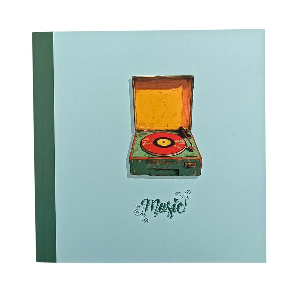 Lilamor Kare Defter 15x15 cm 144 Sayfa Düz