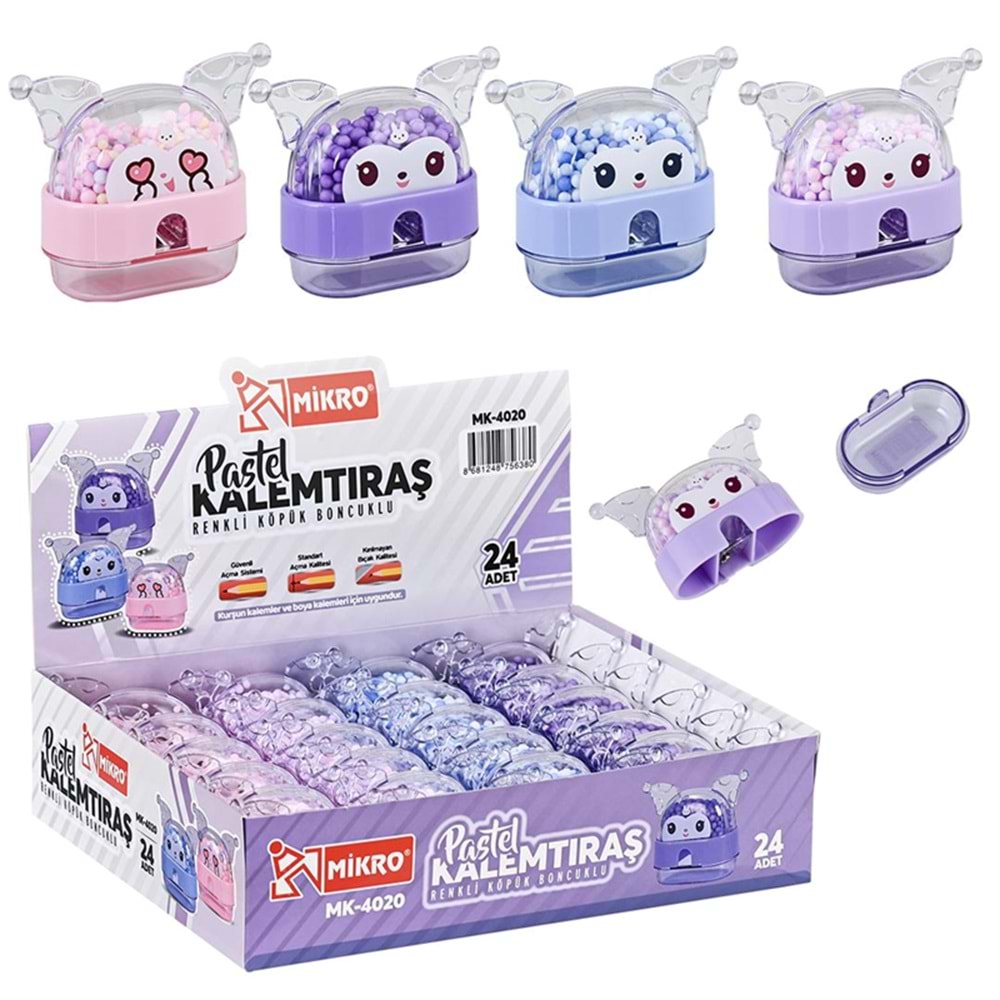 Mikro Bad Cat Tek Bıçaklı Kalemtraş MK-4020