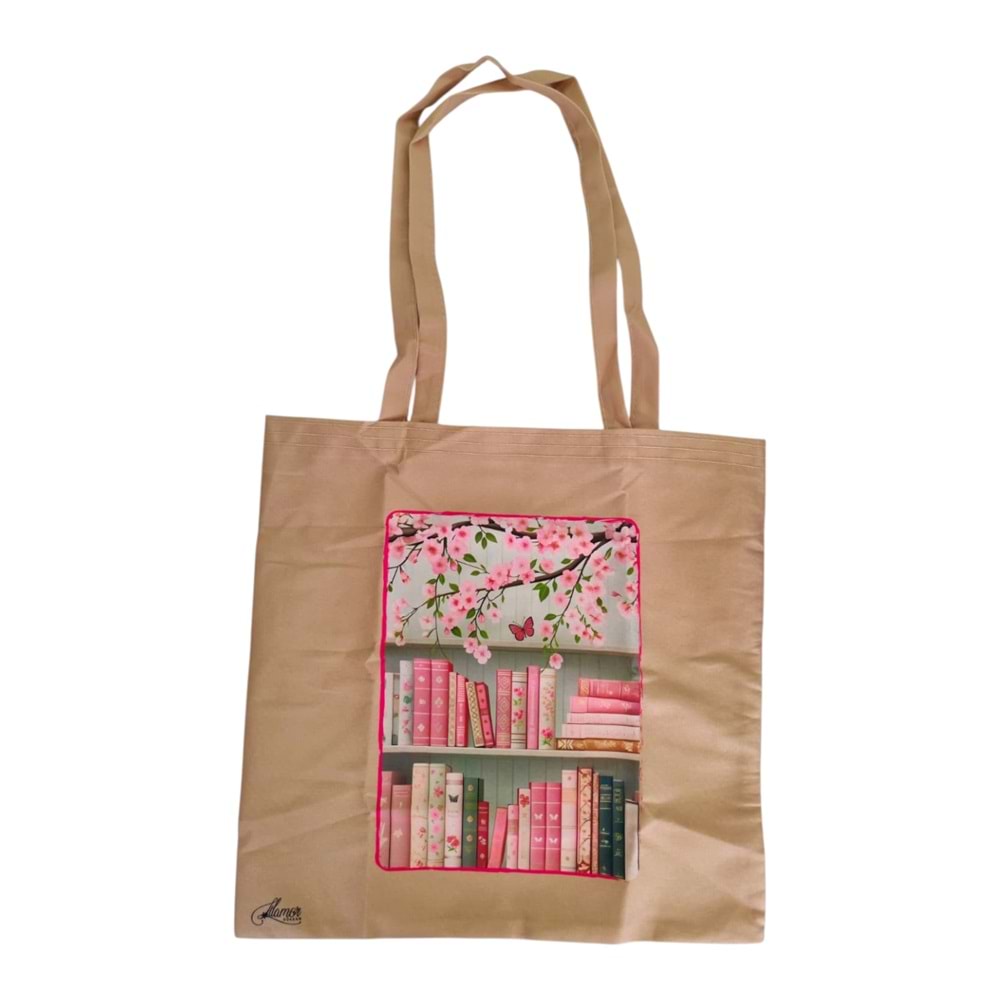 Lilamor Sakura Cep Torba Hediyelik Bez Çanta LLM-HDY0955