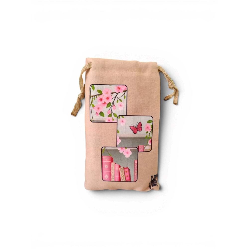 Lilamor Sakura Cep Torba Hediyelik Bez Çanta LLM-HDY0955
