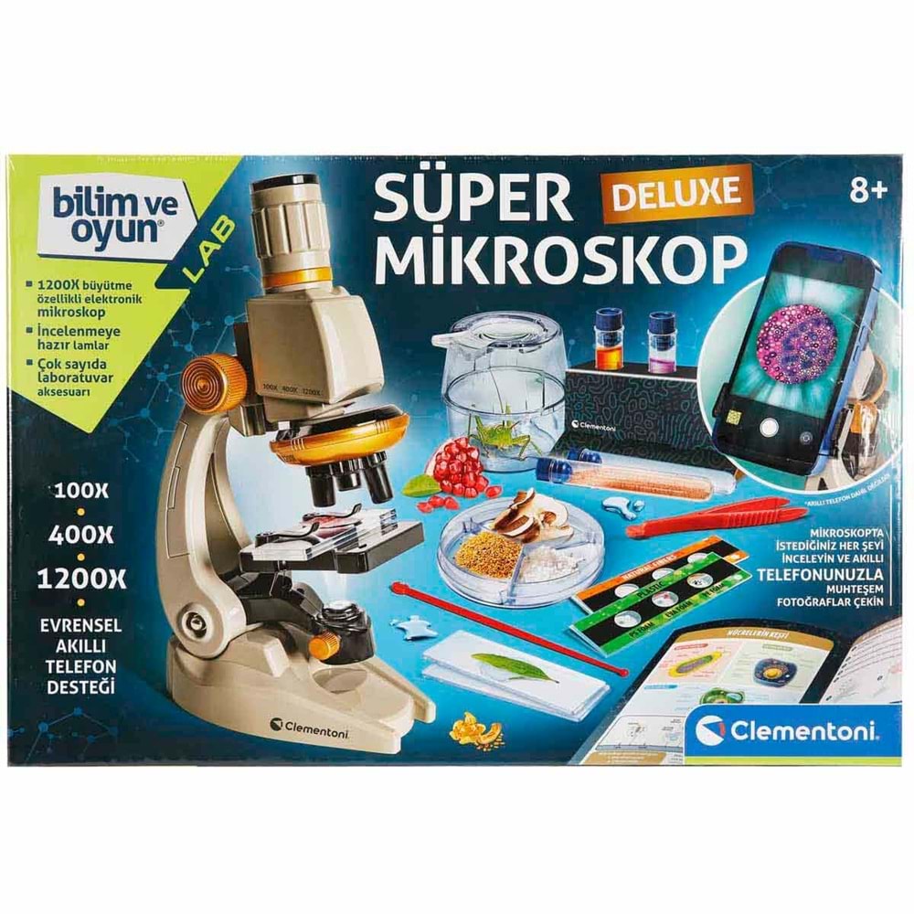 Clementoni Bilim ve Oyun: Süper Mikroskop