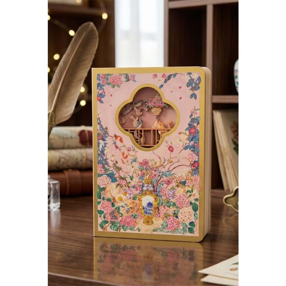 Vagonlife 3D Çiçek Bahçesi Temalı Defter