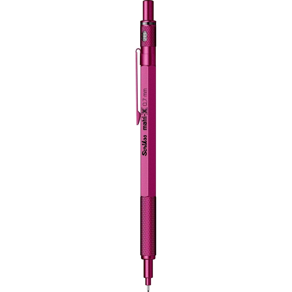 Scrikss Matri-x Mekanik Versatil Kalem 0.7 mm Metalik Pembe