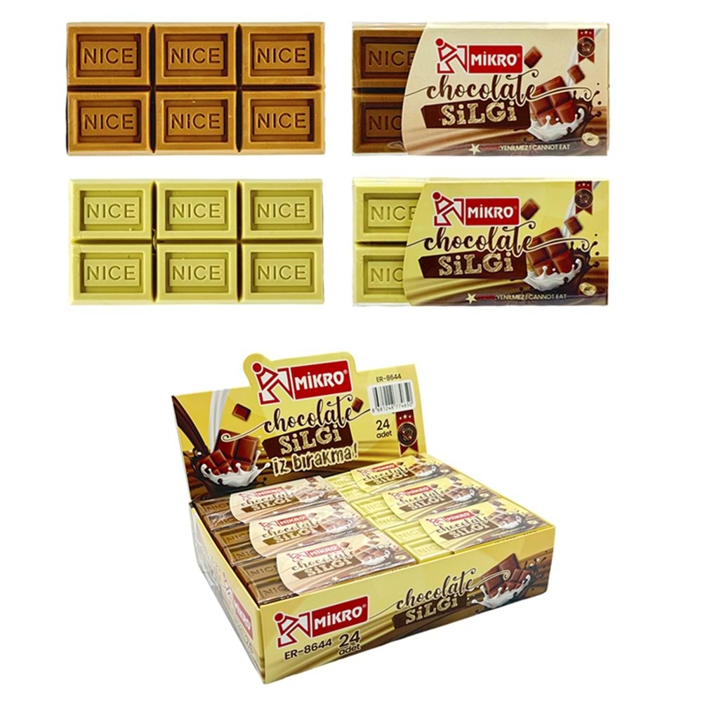 Mikro Çikolata Silgi ER-8644