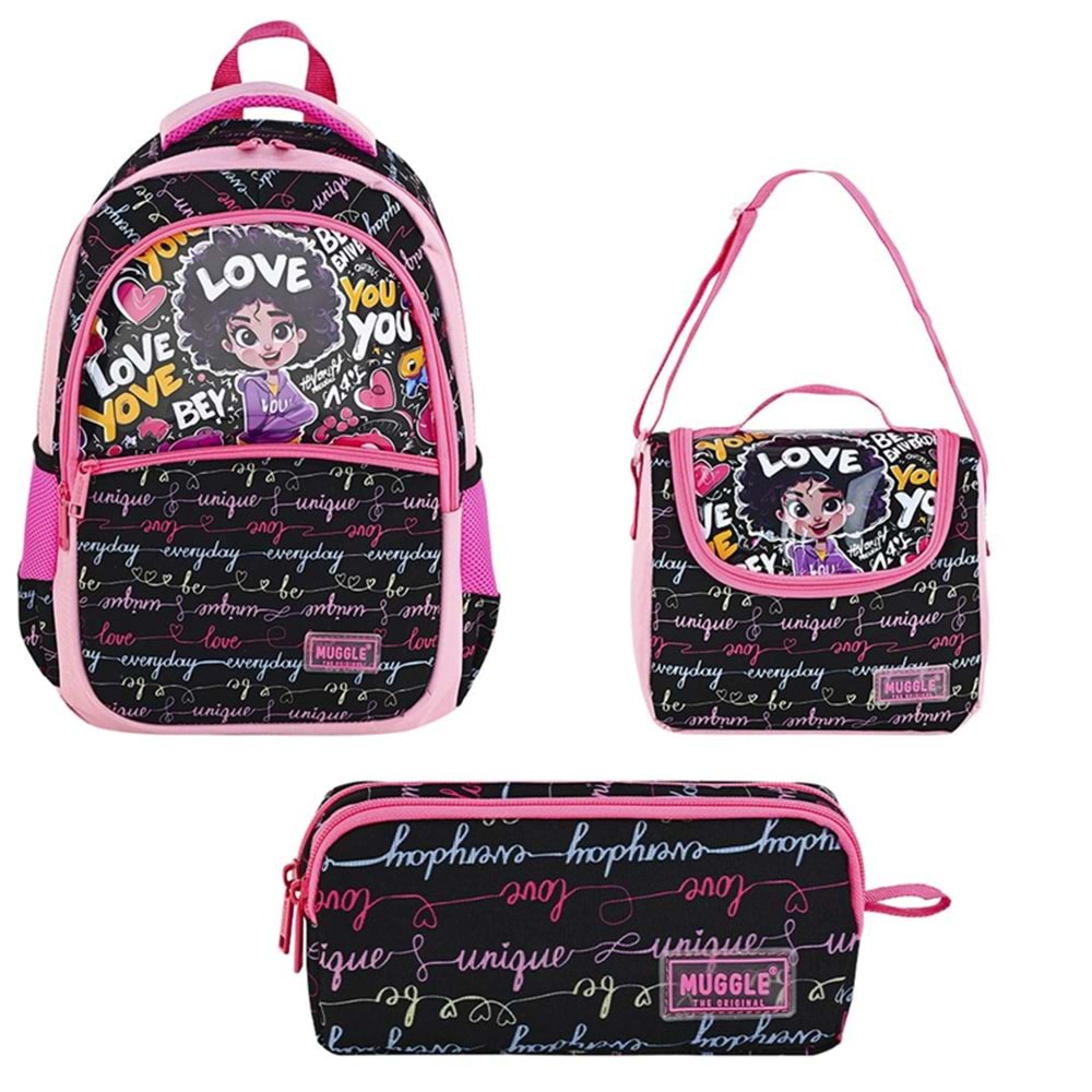 Muggle Be Ever Okul Çantası Seti SET-2602