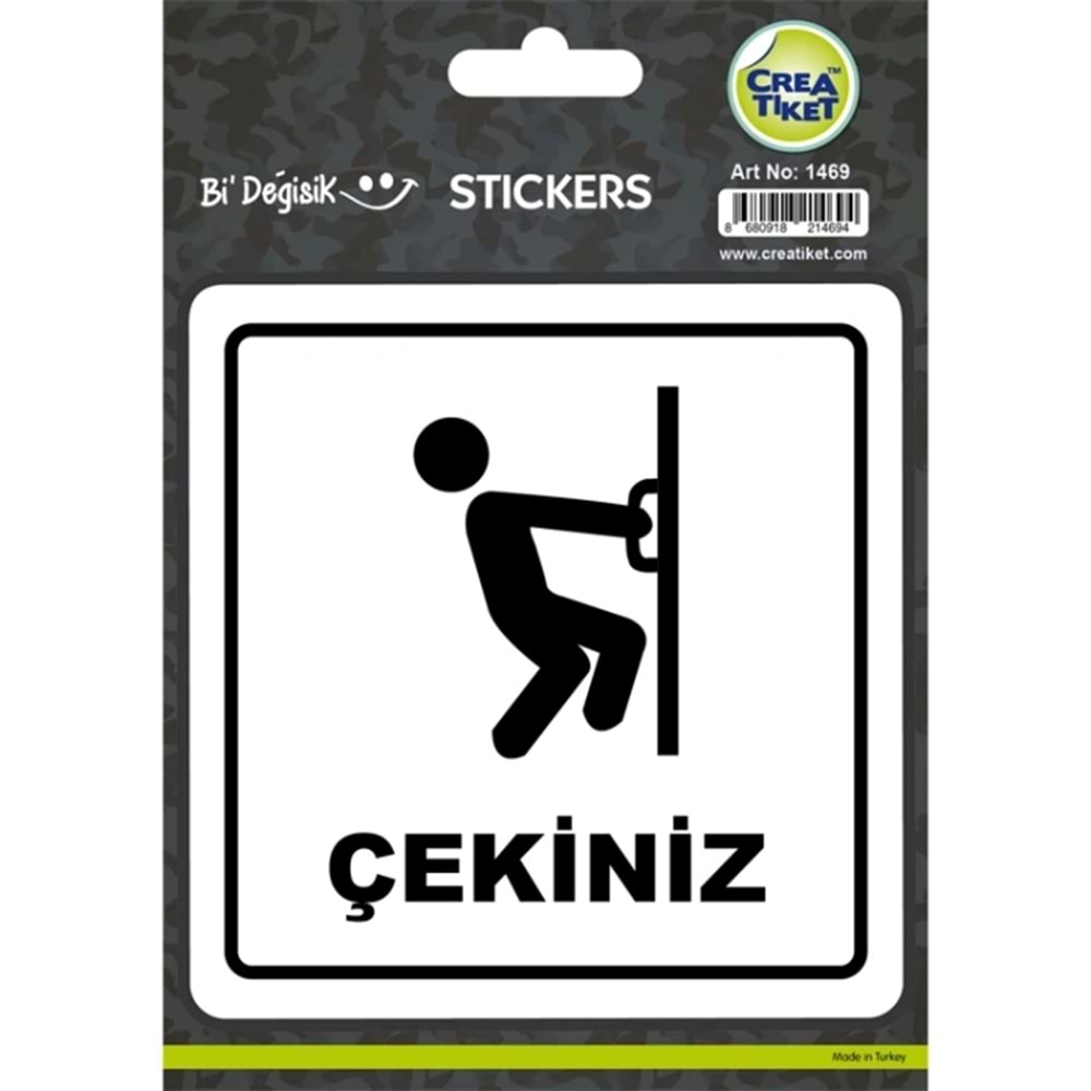 Bi Değişik Sticker Çekiniz