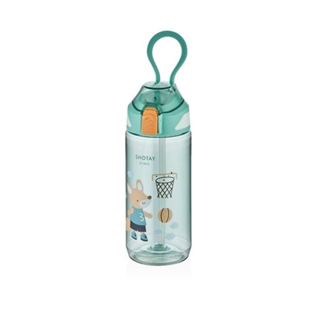 Shotay Sevimli Hayvanlar Tritan Matara 570 ml. (ASORTİ)