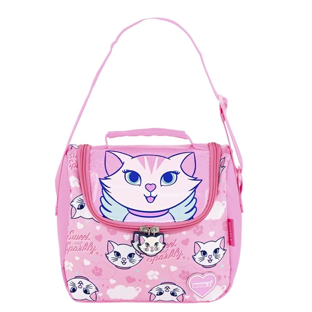 Muggle Pink Sweet Cat Beslenme Çantası MU-9384