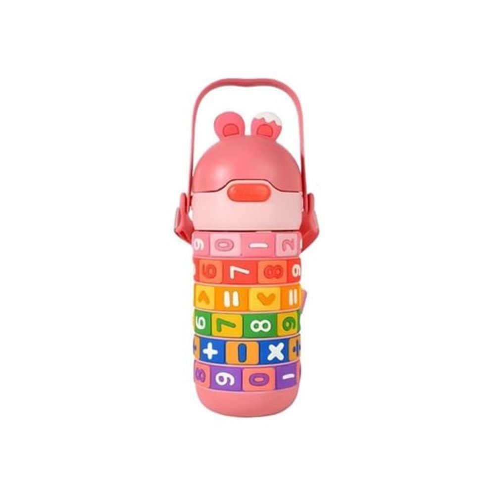 Vagonlife Çelik Termos 430 ml. Pembe