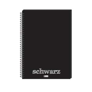 Keskin A4 60 Yp.Pp.Kapak Spr.Schwarz Defter