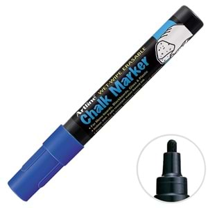 Artline Chalk Marker Tebeşir Markörü Mavi (Sıvı Tebeşir)