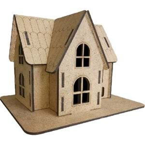 Kum Toys 3D Ahşap Maket Güzel Villam