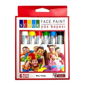 Südor Yüz Boyası 6 Renk