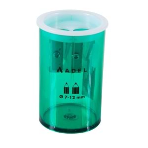 Adel Çift Hazneli Silindir Kalemtraş