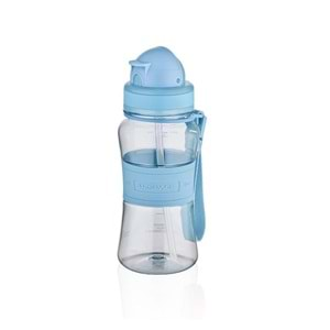 Uzspace Tritan 350 Ml Mavi Matara 5023