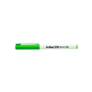 Artline 210N Keçe Uçlu Yazı Kalemi 0.6 mm Açık Yeşil