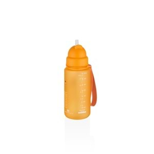 Uzspace 400 ml. Tritan Matara Dynamic Orange-Bear 3024