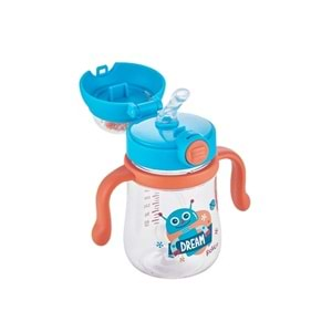 Rovco 260 ml Top Havuzu Başlıklı (+6 Ay) Tritan Su Matarası