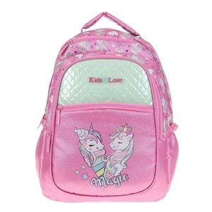 Kaukko Kids&Love Sırt Çantası Kapitone Unicorn L5100