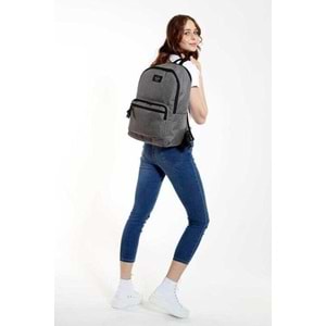 Kaukko Cordura Sırt Çantası Gri K1533