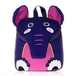 Kaukko Kids&Love Anaokul Çantası Purple Elephant V6024