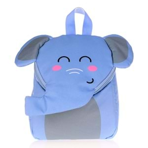 Kaukko Kids&Love Anaokul Çantası Blue Elephant V6023