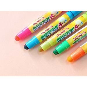 Memoliner Stick Fosforlu Kalem Karışık 1 Adet