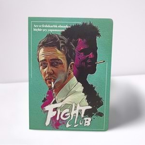 Lilamor Movie Defter 11,5x16 cm 160 Syf. Fight Club