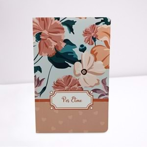 Lilamor Flower Defter 12,5x19,5 cm 112 Syf.