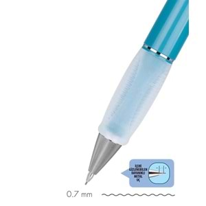 Serve Deep Versatil Kalem Toprak Serisi 0.7 mm Okyanus Mavi