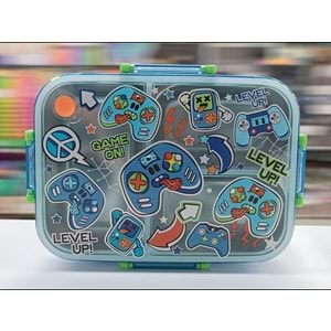 Vest Game Şeffaf Kapaklı Çelik Beslenme Kabı VST-BES0008